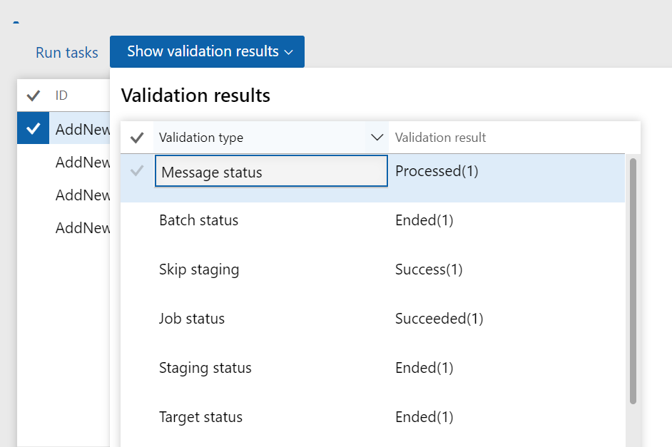 Dynamics 365 FO Data Management framework Data Tool Automation Results